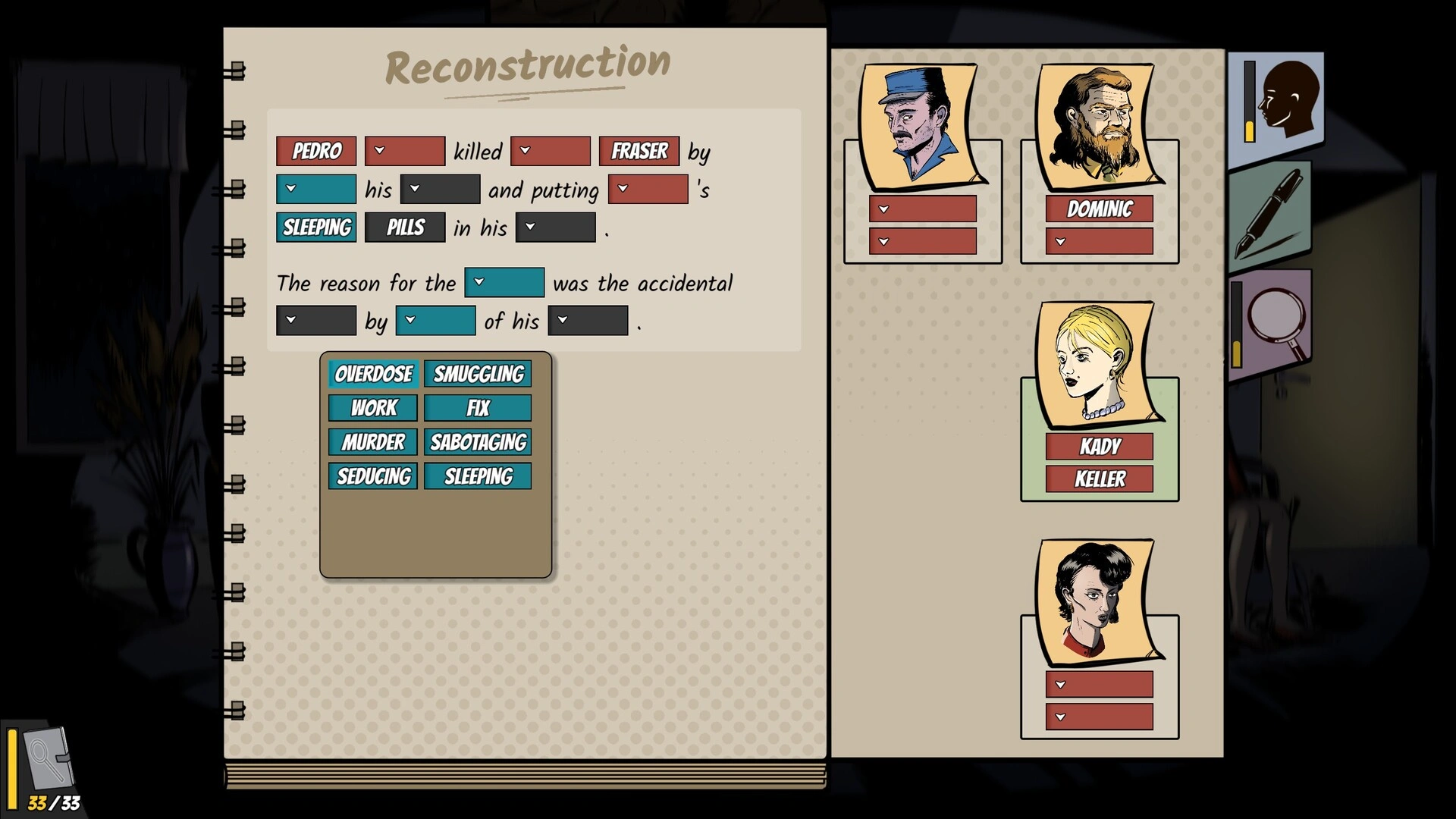 机密谋杀案中案 - 硬核本格推理侦探游戏/Confidential Killings - A Detective Game