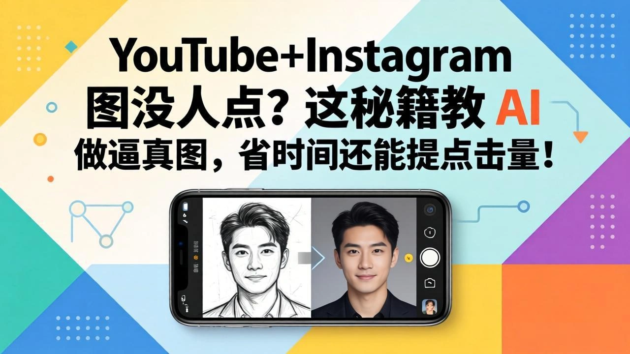YouTube+Instagram图没人点？这秘籍教 AI 做逼真图，省时间还能提点击量-科技美南博客