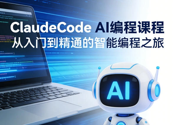 ClaudeCode AI编程课程，从入门到精通的智能编程之旅-科技美南博客
