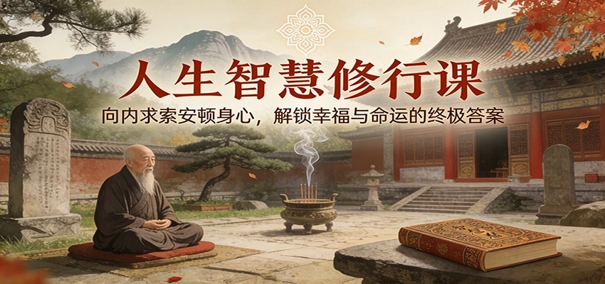 人生智慧修行课：向内求索安顿身心，解锁幸福与命运的终极答案-科技美南博客