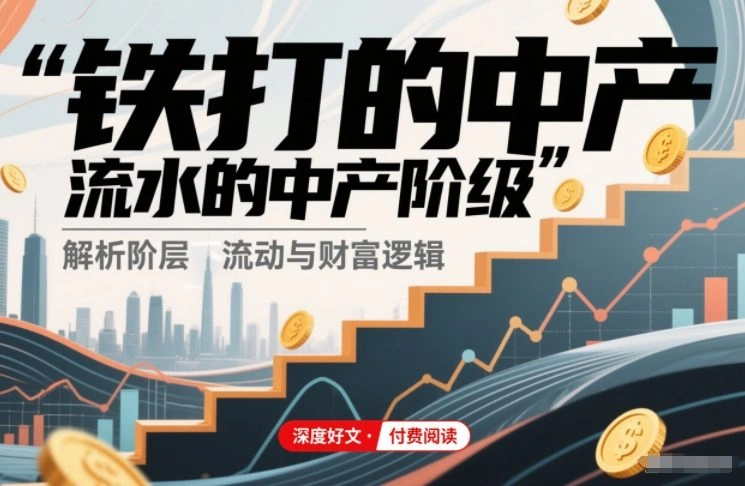 付费文章：铁打的中产，流水的中产阶级-科技美南博客