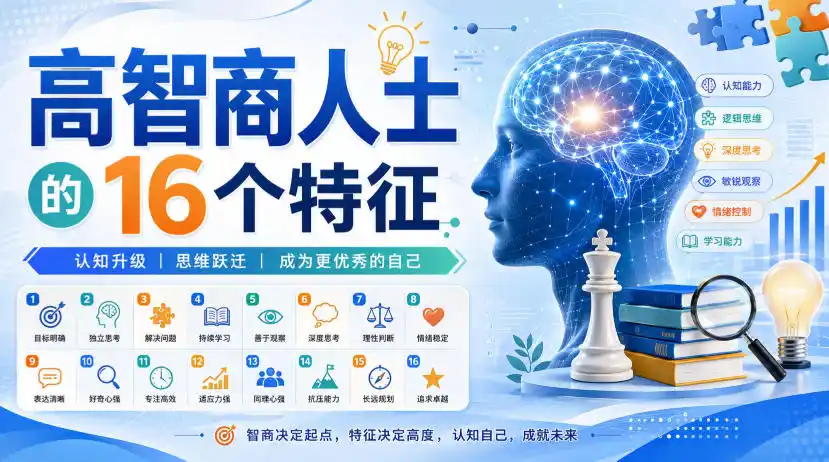 付费文章：高智商人士的16个特征-科技美南博客