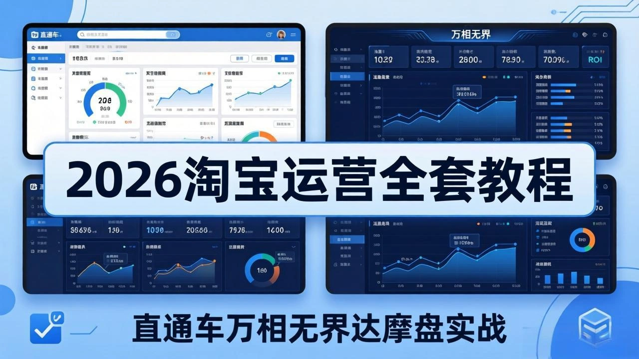 2026淘宝运营全套教程(更新5月3日-科技美南博客