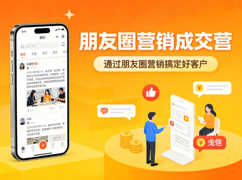 朋友圈营销成交营，通过朋友圈营销来搞定好客户-科技美南博客