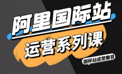 醒目老师·阿里国际站运营系列课(更新3月)-科技美南博客