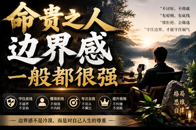 付费文章：命贵之人，边界感一般都很强-科技美南博客