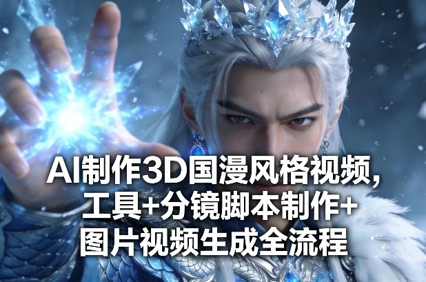 AI制作3D国漫风格视频，工具+分镜脚本制作+图片视频生成全流程-科技美南博客