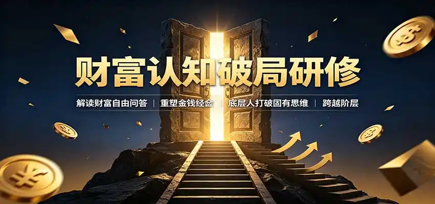 财富认知破局研修：解读”孙割”，重塑金钱观念，底层人打破固有思维跨越阶层-科技美南博客