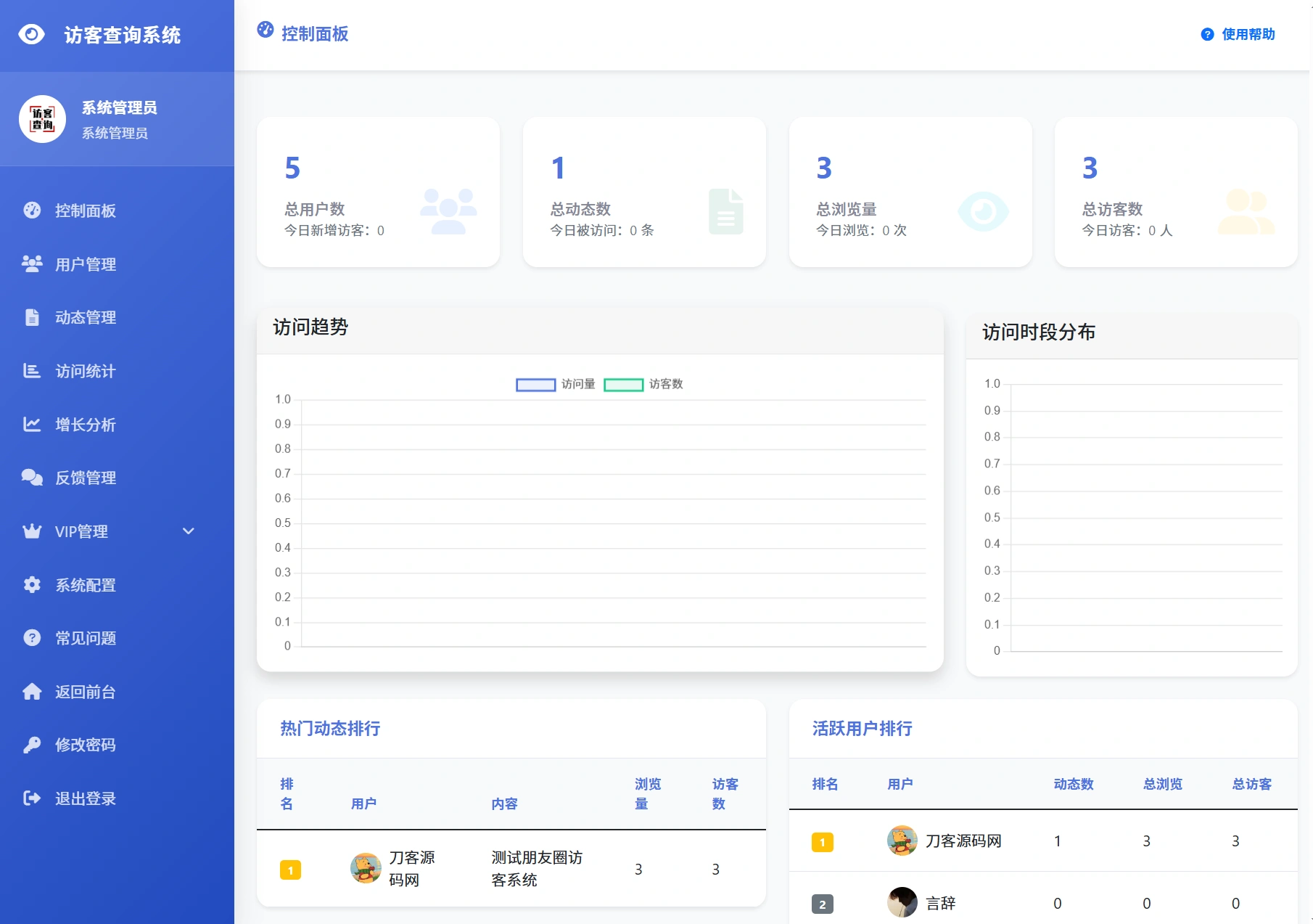 最新UI微信朋友圈访客记录系统修复版源码 最新UI微信朋友圈访客记录系统修复版源码