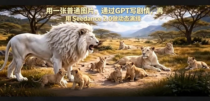 用一张普通图片，通过GPT写剧情，再用Seedance 2.0做动态演绎，居然能生成迪士尼风格搞笑动画-科技美南博客