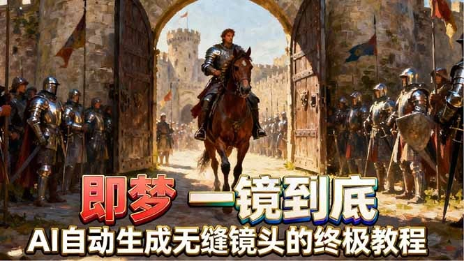 即梦AI一镜到底终极教程，智能补帧+运镜技巧，AI自动生成无缝丝滑长镜头高效出片-科技美南博客