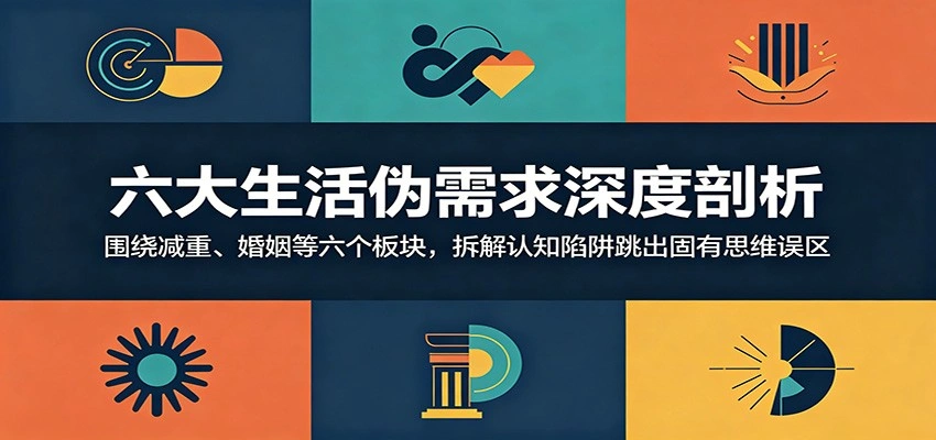 六大生活伪需求深度剖析:围绕减重、婚姻等六个板块,拆解认知陷阱跳出固有思维误区-科技美南博客