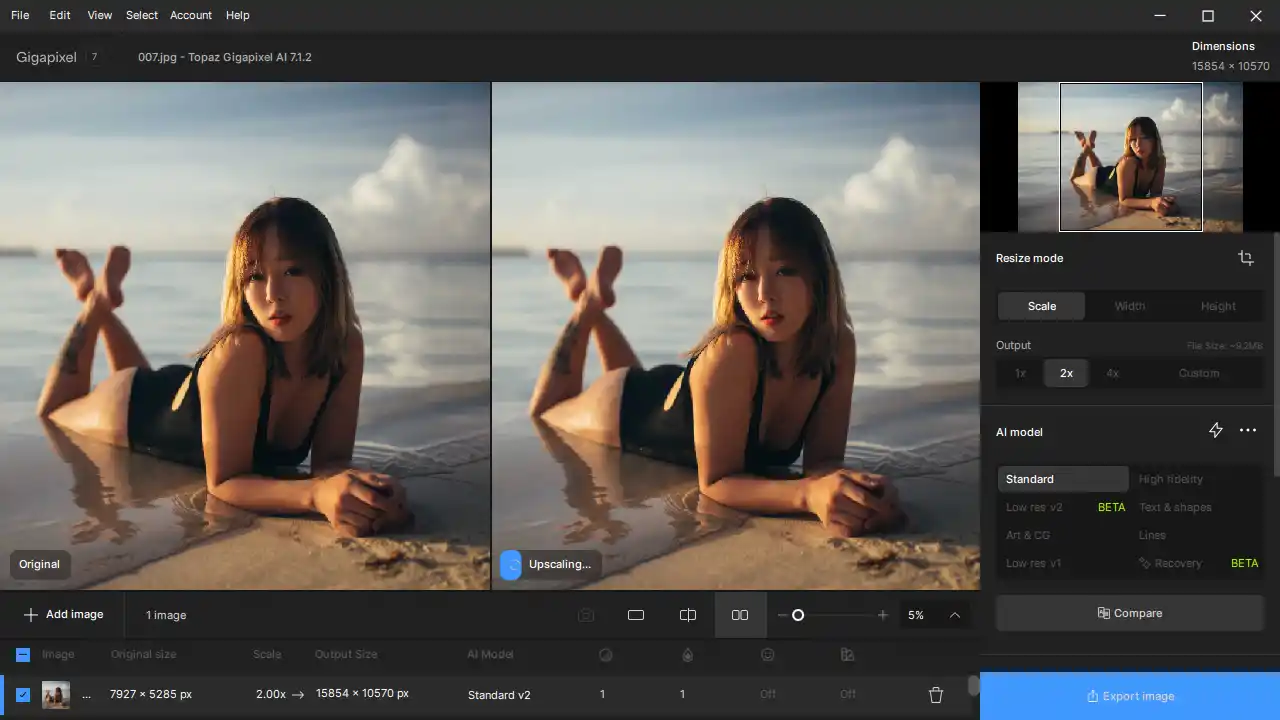 Ai图像放大Topaz Gigapixel v1.3.3高级版-科技美南博客