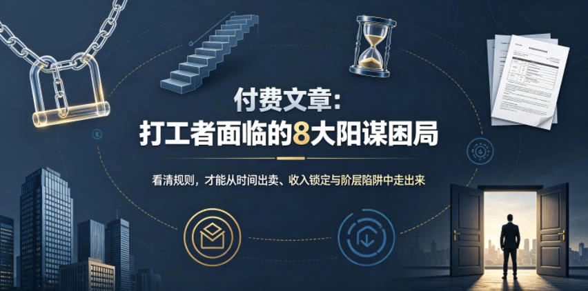 付费文章:打工者面临的8大阳谋困局-科技美南博客