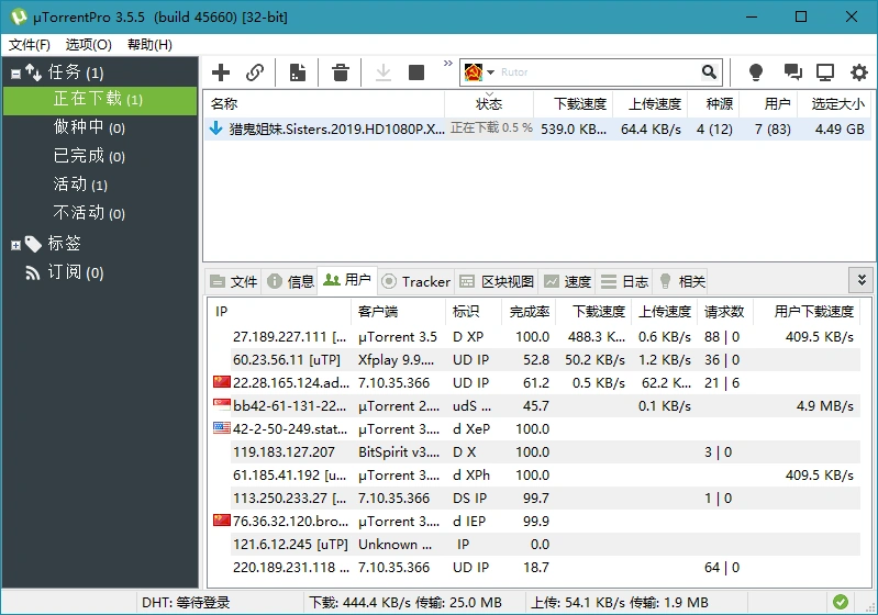 BT下载 uTorrent Pro v3.6.0.47254-科技美南博客