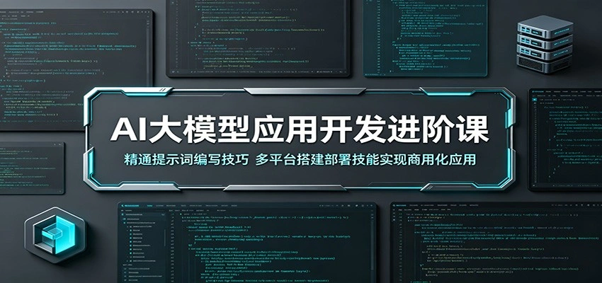 AI大模型应用开发进阶课:精通提示词编写技巧,多平台搭建部署技能实现商用化应用-科技美南博客
