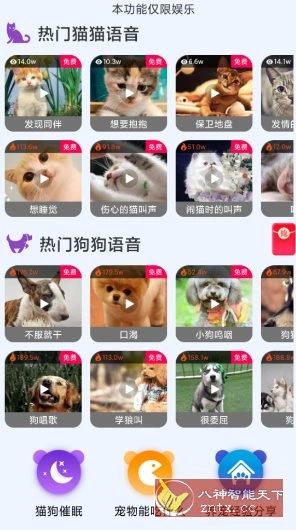 啵啵猫狗语音v1.3.0会员版 啵啵猫狗语音v1.3.0会员版