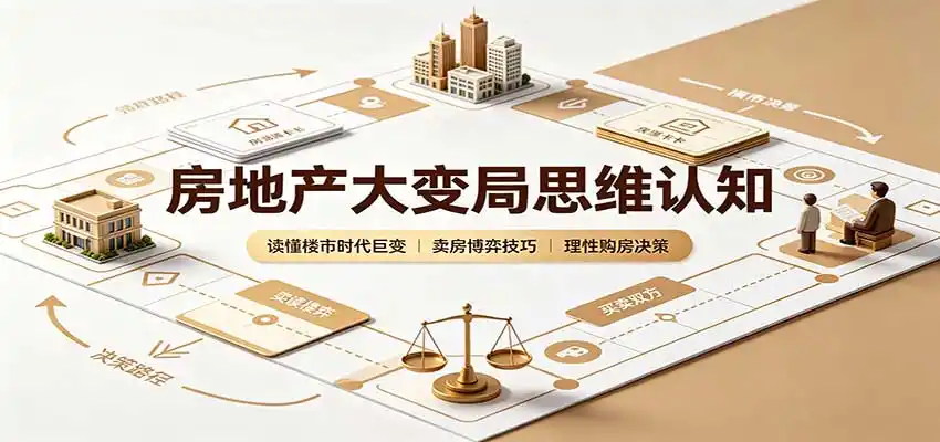 房地产大变局思维认知:读懂楼市时代巨变,卖房博弈技巧,理性购房决策-科技美南博客