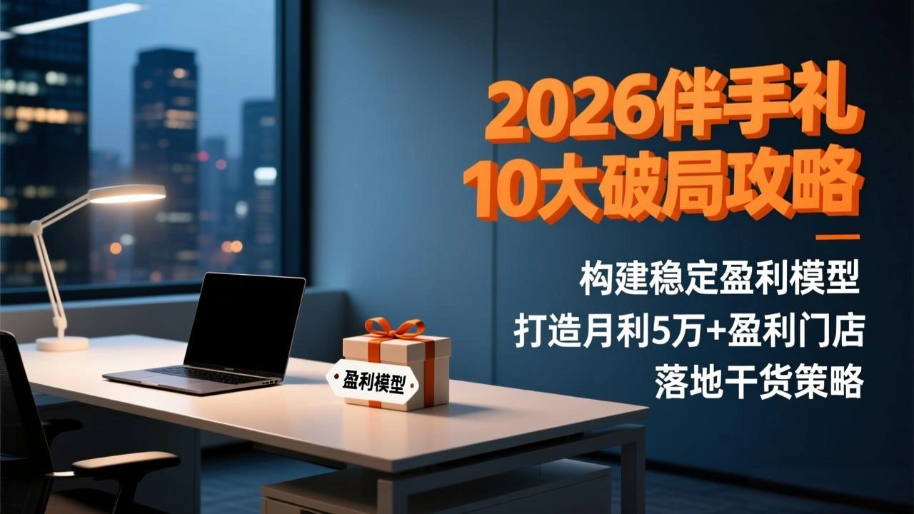 2026伴手礼10大破局攻略：构建稳定盈利模型，打造月利5万+盈利门店，落地干货策略-科技美南博客