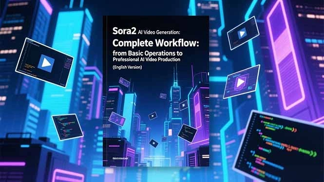 Sora2 AI视频生成的系统教程(英文版-科技美南博客