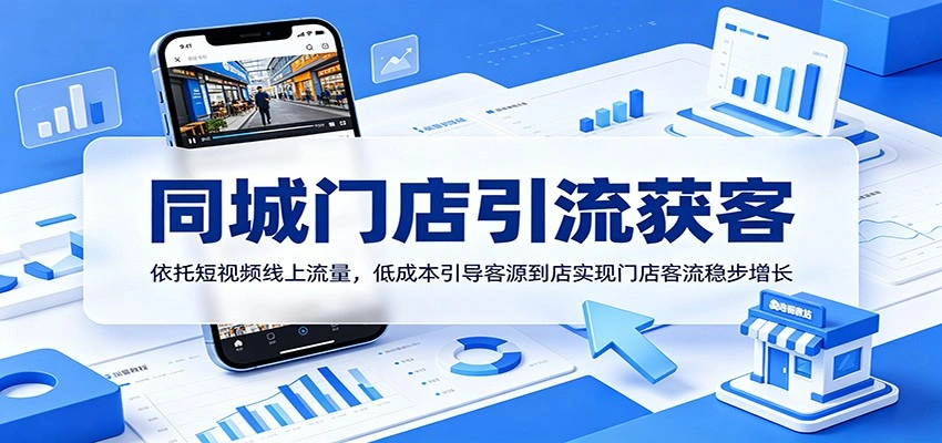 同城门店引流获客：依托短视频线上流量，低成本引导客源到店实现门店客流稳步增长-科技美南博客