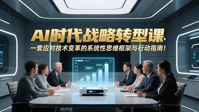 AI时代战略转型课：一套应对技术变革的系统性思维框架与行动指南！-科技美南博客