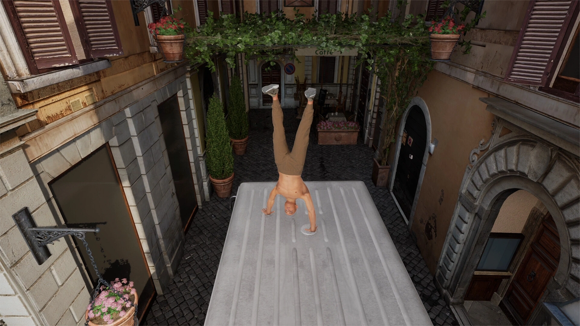 手倒立汉克/Handstand Hank-科技美南博客