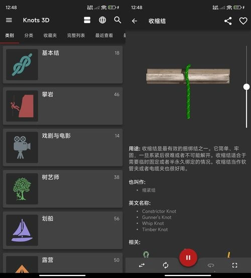 安卓3D绳结技巧 Knots 3D v10.6.0高级版-科技美南博客